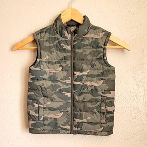 📢 FLASH SALE 🌠 GYMBOREE Camouflage Fleece Lined w/ Pockets Puffer